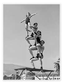 Plakat Engel Acrobatic Family, Switzerland, 1943