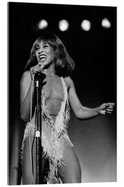 Tableau en verre acrylique Tina Turner in Zurich, 1978 I