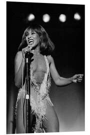 Hartschaumbild Tina Turner in Zürich, 1978 I