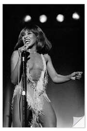 Wandsticker Tina Turner in Zürich, 1978 I