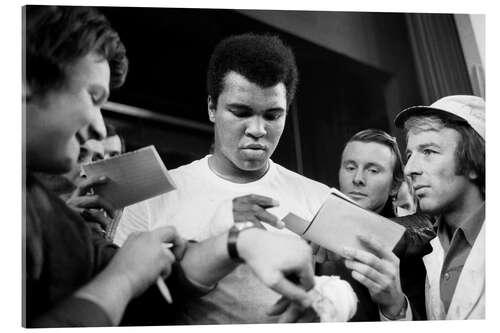 Acrylic print Muhammad Ali in Zurich, 1971