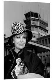 Cuadro de PVC Hildegard Knef in Zurich, 1964
