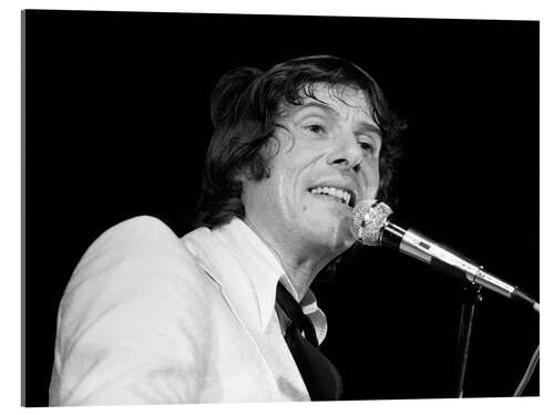 Akrylbilde Udo Jürgens in Zurich, 1977