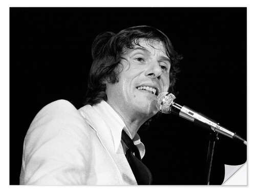 Wandsticker Udo Jürgens in Zürich, 1977