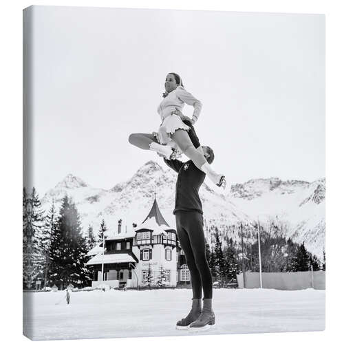 Canvastavla Swiss Figure Skating Championships in Arosa, 1939