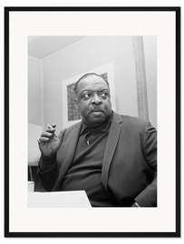 Gerahmter Kunstdruck Count Basie in Zürich, 1967