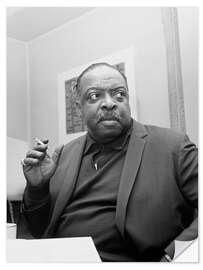 Wandsticker Count Basie in Zürich, 1967