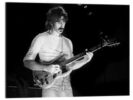 Akrylbilde Frank Zappa, Switzerland, 1976