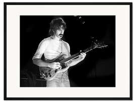 Gerahmter Kunstdruck Frank Zappa, Schweiz, 1976