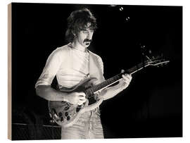 Obraz na drewnie Frank Zappa, Switzerland, 1976