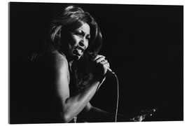 Obraz na szkle akrylowym Tina Turner sings at the Kongresshaus Zurich, 1975