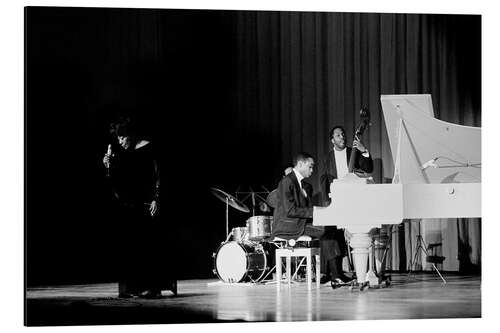 Alubild Ella Fitzgerald im Volkshaus in Zürich, 1968