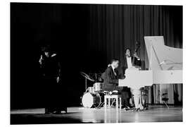 PVC-tavla Ella Fitzgerald at the Volkshaus in Zurich, 1968