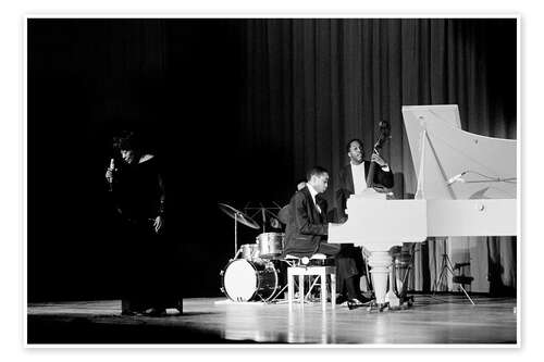 Plakat Ella Fitzgerald at the Volkshaus in Zurich, 1968