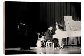 Puutaulu Ella Fitzgerald at the Volkshaus in Zurich, 1968