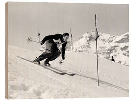 Puutaulu Willy Steuri, Wengen, Switzerland, 1935