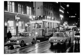 Tableau en aluminium Christmas Märlitram, Zurich, 1965