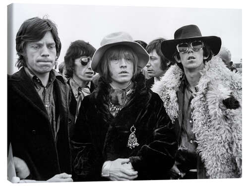 Canvas print The Rolling Stones, Zurich, 1967