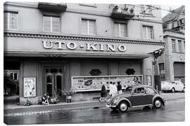 Leinwandbild Uto Kino auf der Kalkbreite in Zürich, 1968