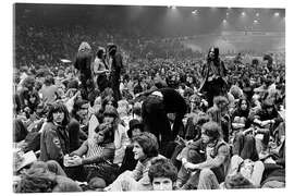 Obraz na szkle akrylowym Pink Floyd Concert, Switzerland,  1972