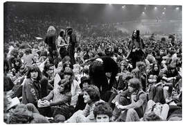 Obraz na płótnie Pink Floyd Concert, Switzerland,  1972