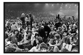 Gerahmter Kunstdruck Pink Floyd Konzert, Schweiz, 1972