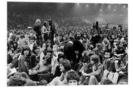 PVC-taulu Pink Floyd Concert, Switzerland,  1972