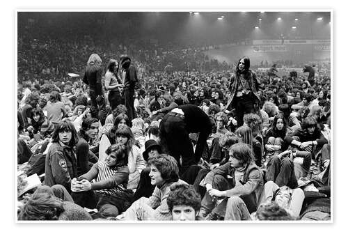 Poster Pink Floyd Concert, Switzerland,  1972