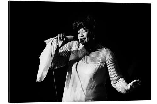 Cuadro de plexi-alu Ella Fitzgerald, Switzerland, 1967