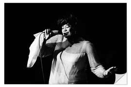 Selvklebende plakat Ella Fitzgerald, Switzerland, 1967