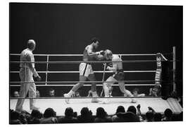 Magnettafel Muhammad Ali gegen Jürgen Blin, 1971