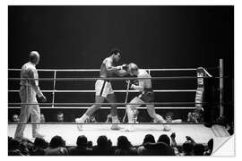 Wall sticker Muhammad Ali vs. Jürgen Blin, 1971