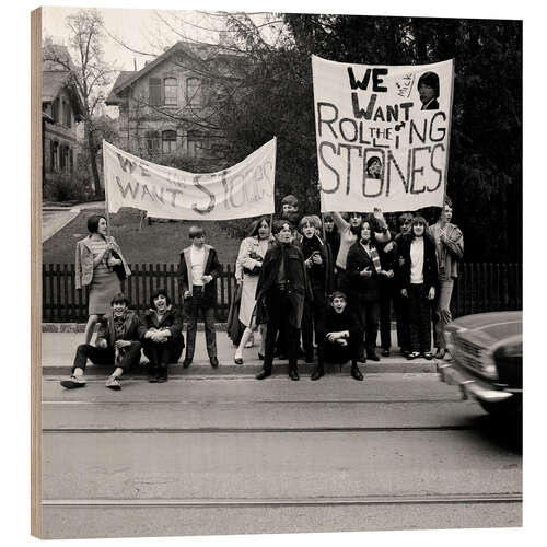 Trebilde Rolling Stones Fans, Switzerland, 1967