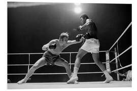 Cuadro de PVC Muhammad Ali vs. Jürgen Blin, Switzerland, 1971