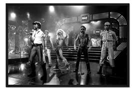 Gerahmter Kunstdruck Village People, Schweizer Fernsehen DRS, 1980