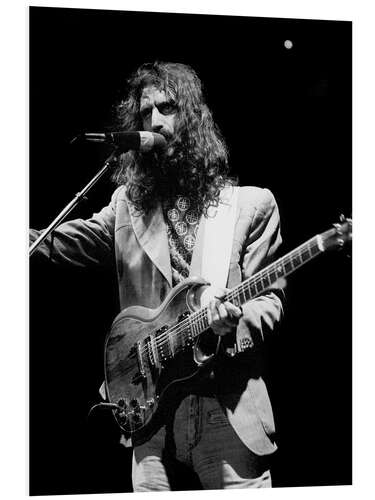 Obraz na PCV Frank Zappa in Basel, 1974