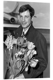 Acrylglasbild Jean-Paul Belmondo, Zürich, 1972