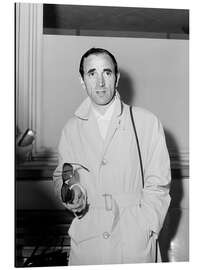 Aluminium print Charles Aznavour, Zurich, 1963
