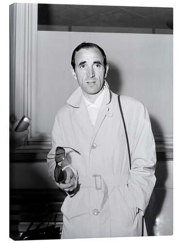Lærredsbillede Charles Aznavour, Zurich, 1963