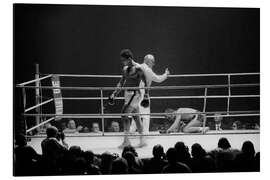 Alubild Muhammad Ali KO auf Jürgen Blin, Zürich, 1971