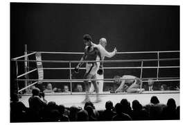Cuadro de PVC Muhammad Ali KO on Jürgen Blin, Zurich, 1971
