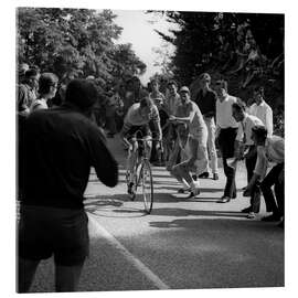 Acrylic print 3rd stage of the Tour from Delsberg to Basel, 1964