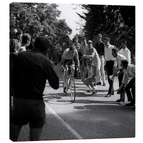 Lienzo 3rd stage of the Tour from Delsberg to Basel, 1964