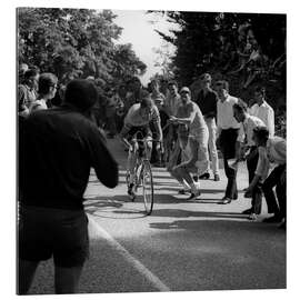 Galleritryck 3rd stage of the Tour from Delsberg to Basel, 1964