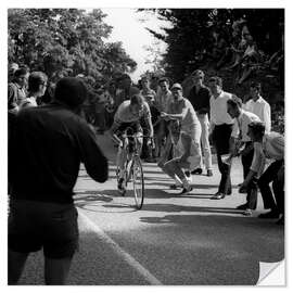 Autocolante decorativo 3rd stage of the Tour from Delsberg to Basel, 1964