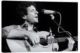 Obraz na płótnie Leonard Cohen at the Montreux Jazz Festival, 1976