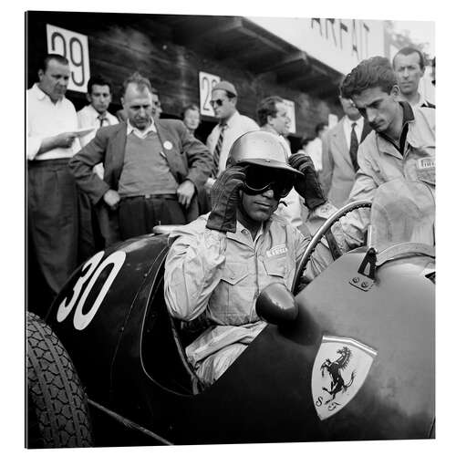 Galleriprint Italian racing driver Piero Taruffi, Berne, 1952
