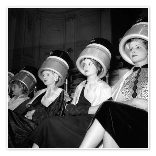 Plakat 4th National Hairdressing Prize, Bern, 1950