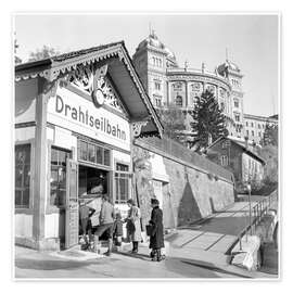 Obra artística The cable car Marzilibahn, Bern, 1942