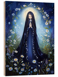 Trätavla The Virgin Mary III - Dutch Lady